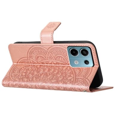 SKALO Xiaomi Redmi Note 13 Pro 5G Mandala Plånboksfodral - Roséguld