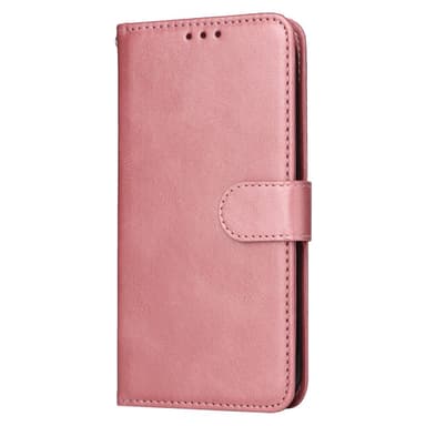 SKALO OnePlus 12 5G PU-Läder Plånboksfodral - Rosa