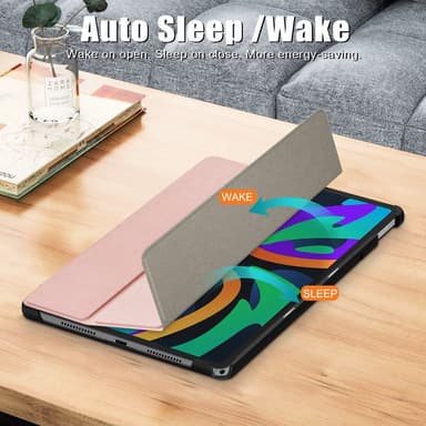 SKALO Lenovo Tab M11 Trifold Fodral - Roséguld
