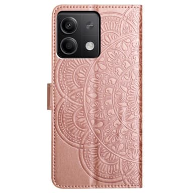 SKALO Xiaomi Redmi Note 13 5G Mandala Plånboksfodral - Roséguld
