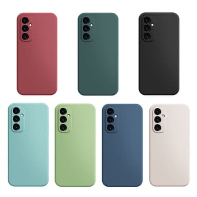 SKALO Samsung A15 4G Ultratunn TPU-Skal - Beige