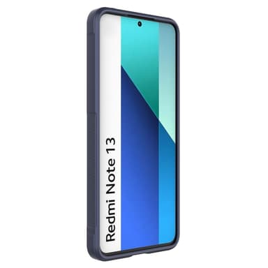 SKALO Xiaomi Redmi Note 13 4G Rugged Bumpers TPU-Skal - Mörkblå