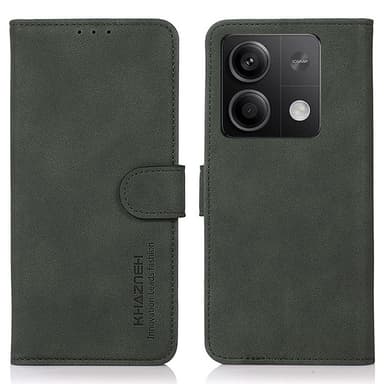 SKALO Xiaomi Redmi Note 13 5G KHAZNEH Plånboksfodral i PU-Läder - Grön