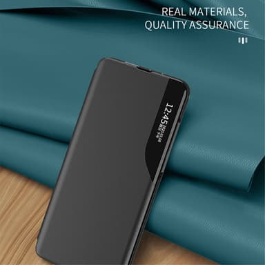 SKALO Samsung A15 4G Clear View Window Fodral - Orange