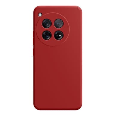 SKALO OnePlus 12 5G Ultratunn TPU-Skal - Röd