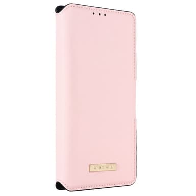 SKALO Samsung A25 5G MUXMA Saffiano PU-Läder Plånboksfodral - Rosa