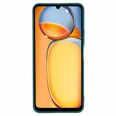 SKALO Xiaomi Redmi 13C 4G Puffer Bumper TPU-Skal - Grön