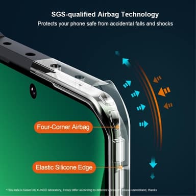 XUNDD TPU Hybrid Skal Fodral till Xiaomi 13 5G - Svart