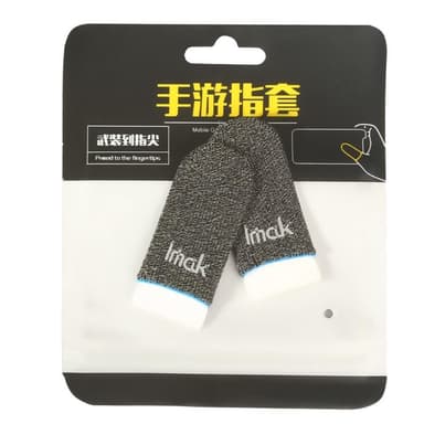 IMAK 1 par Finger Sleeve Känslig Svettsäker Gaming Finger Cover