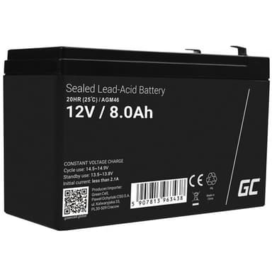 Green Cell AGM VRLA 12V 8Ah