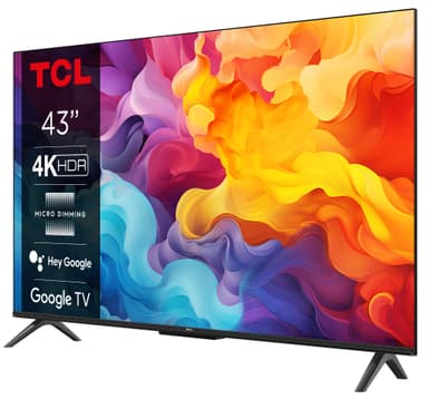 TCL 43" P655 4K LED Smart TV (2024)
