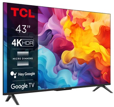 TCL 43" P655 4K LED Smart TV (2024)