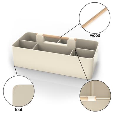 Kosmetikväska Sminkväska Toalettväska Make Up (khaki)