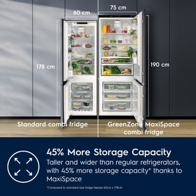 Electrolux Serie 800 Kyl/Frys ENC8MD19S (integrerad)