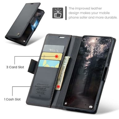 CASEME Plånboksfodral Xiaomi 14 - Lila