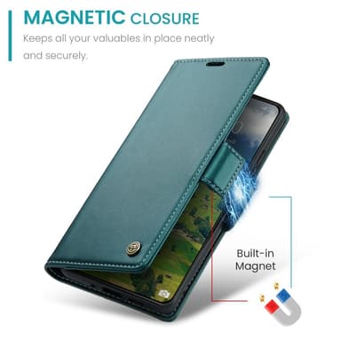 CASEME Plånboksfodral Xiaomi 14 - Grön