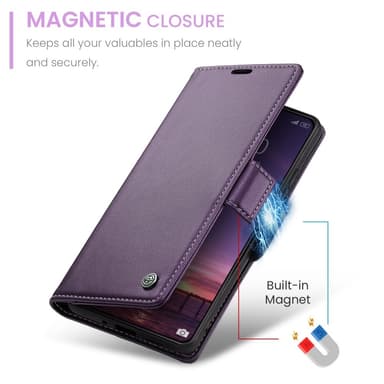 CASEME Plånboksfodral Xiaomi 14 - Lila