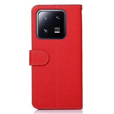 KHAZNEH Plånboksfodral till Xiaomi 14 - Röd/Svart