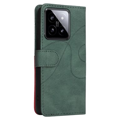 KT Plånboksfodral till Xiaomi 14 - Grön