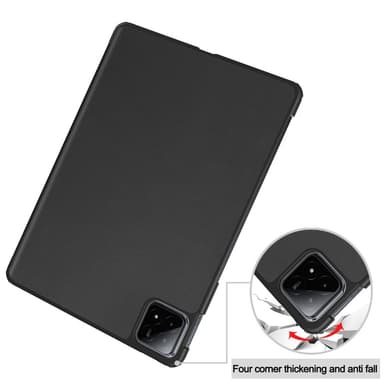 Slim Fit Cover Till Xiaomi Pad 6s Pro 12.4""  - Svart