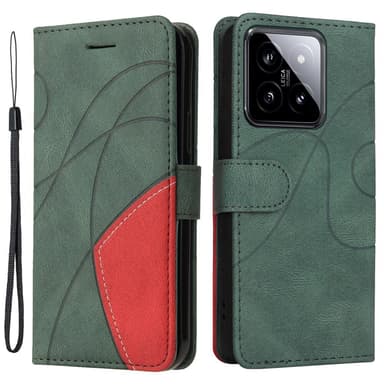 KT Plånboksfodral till Xiaomi 14 - Grön