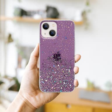 iPhone 14 Skal Fodral Case (Lila)