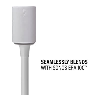 SANUS Golvstativ för Sonos Era 100 Single Vit