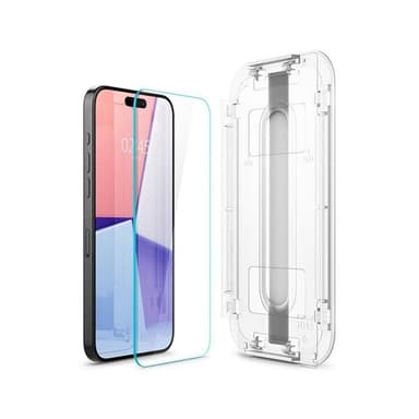 Spigen Glas.TR EZ Fit HÃ¤rdat SkÃ¤rmskydd till iPhone 15 Pro
