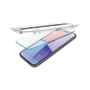Spigen Glas.TR EZ Fit HÃ¤rdat SkÃ¤rmskydd till iPhone 15