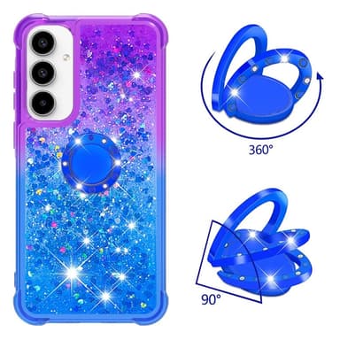 YB Quicksand Series-8 för Samsung Galaxy A35 TPU-skal Glitter