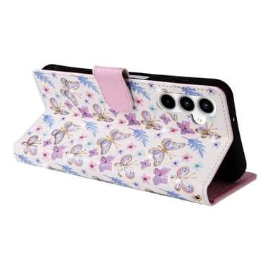 Till Samsung Galaxy A35 Plånboksfodral Blommor
