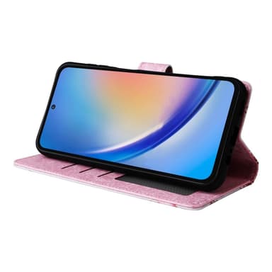 Till Samsung Galaxy A35 Plånboksfodral Blommor