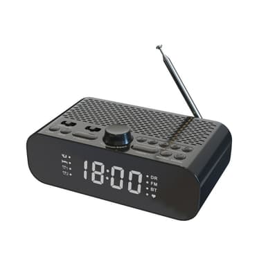 LED-skärm Digital väckarklocka Bluetooth-högtalare FM/DAB-radio