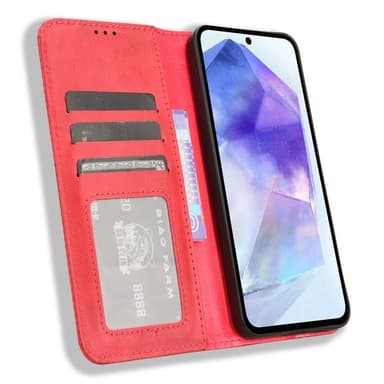 Plånboksfodral Till Samsung Galaxy A35 5G - Röd