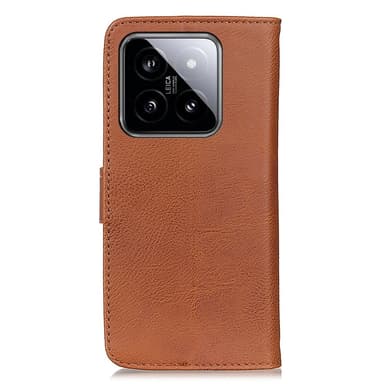 KHAZNEH För Xiaomi 14 Fodral Skal - Brun