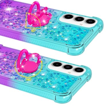 YB Quicksand Series-8 för Samsung Galaxy A35 TPU-skal Glitter