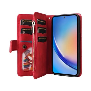 KS Plånboksfodral till Samsung Galaxy A35 - Röd