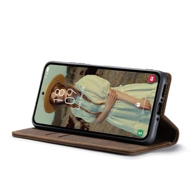 CASEME Plånboksfodral Samsung Galaxy A35 5G - Coffee