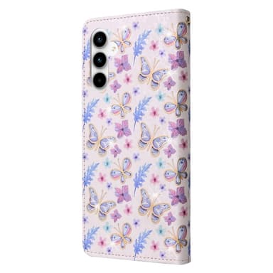 Till Samsung Galaxy A35 Plånboksfodral Blommor