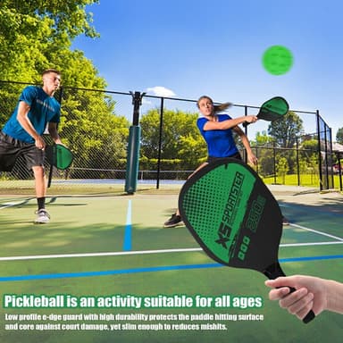 Pickle Ball Racket Set Paddle Kit 2 racketar 4 Pickle Bollar