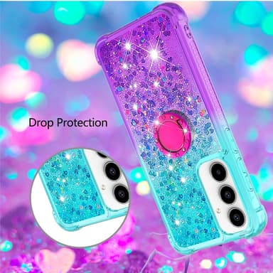 YB Quicksand Series-8 för Samsung Galaxy A35 TPU-skal Glitter