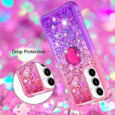 YB Quicksand Series-8 för Samsung Galaxy A35 TPU-skal Glitter