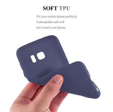 Skal Samsung Galaxy S7 EDGE Fodral Case (Blå)