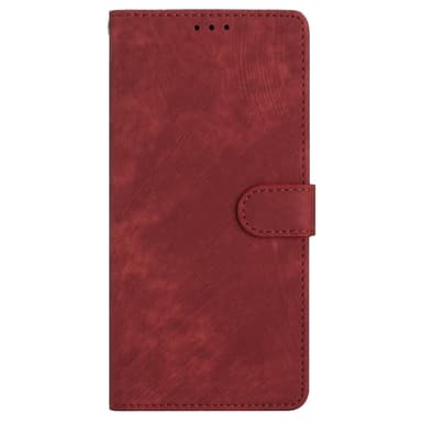 SKALO iPhone 15 Pro Max Plånboksfodral i PU-Läder - Röd