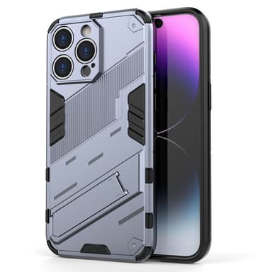 SKALO iPhone 15 Pro Max Armor Hybrid BIBERCAS Skal - Mörkblå