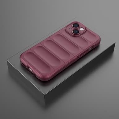 SKALO iPhone 15 Plus Rugged Bumpers TPU-Skal