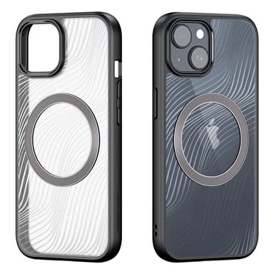 DUX DUCIS iPhone 15 Plus Aimo Series Magnetring Skal - Svart