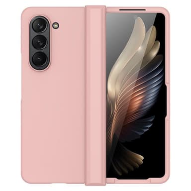 SKALO Samsung Z Fold5 Skin-touch Fold Skal - Rosa