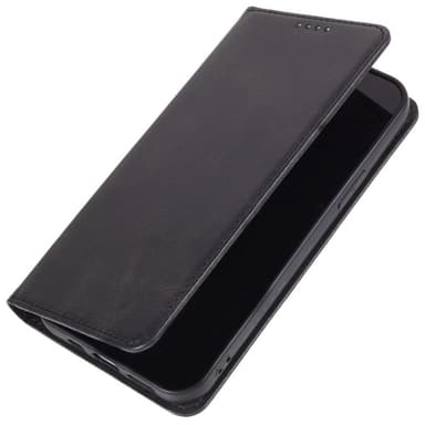 SKALO iPhone 15 Pro Max Premium Plånboksfodral - Svart