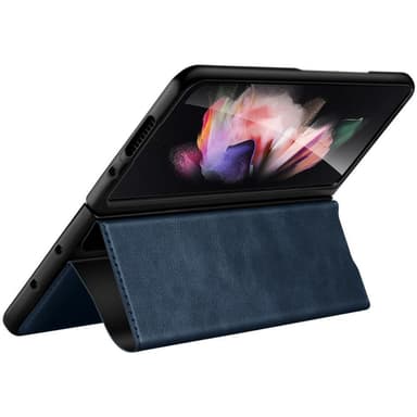 SKALO Samsung Z Fold5 SULADA PU-Läder Fold Fodral - Svart